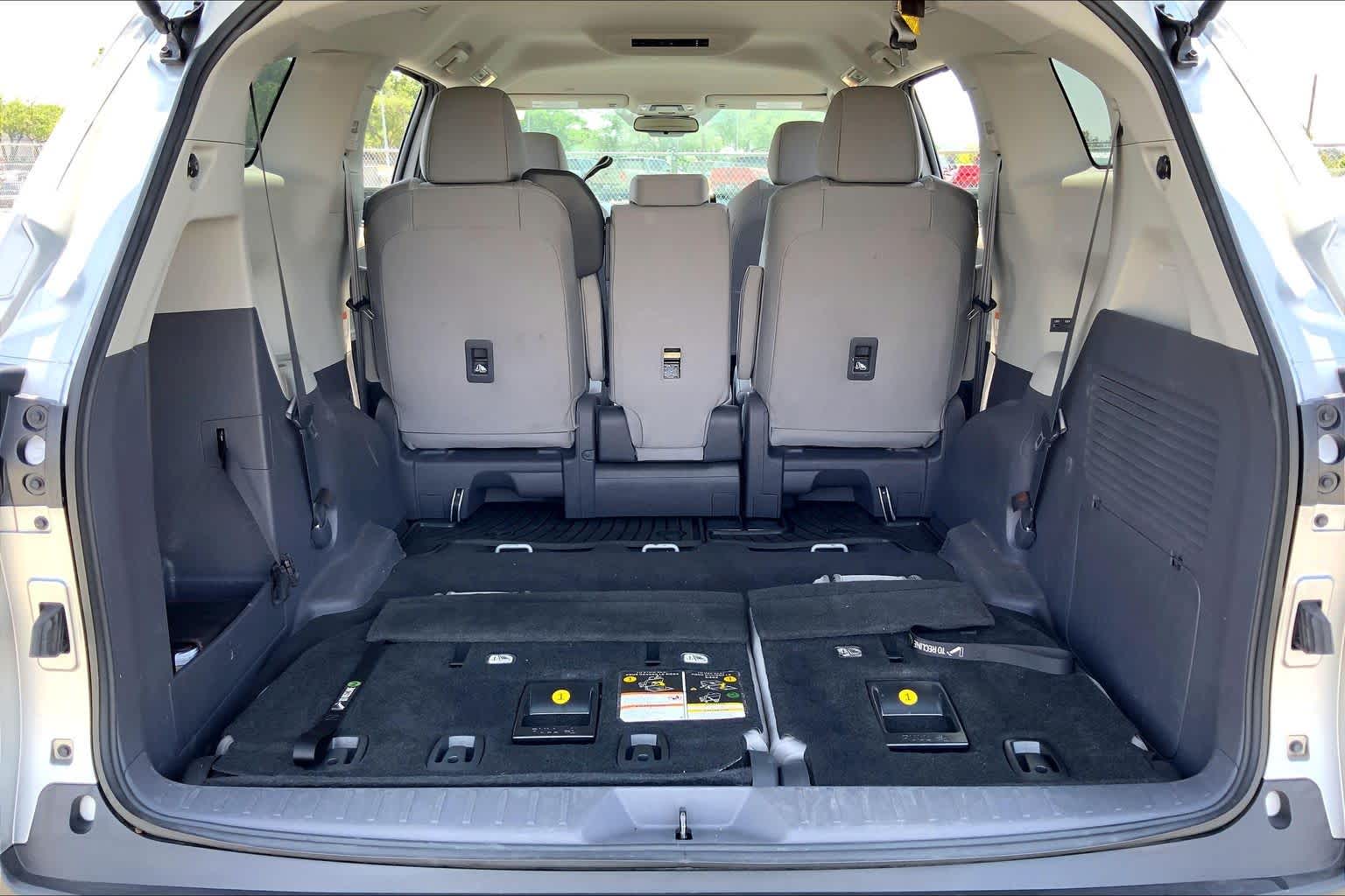 2021 Toyota Sienna LE Celestial Silver Metallic at Group 1 Toyota Southwest