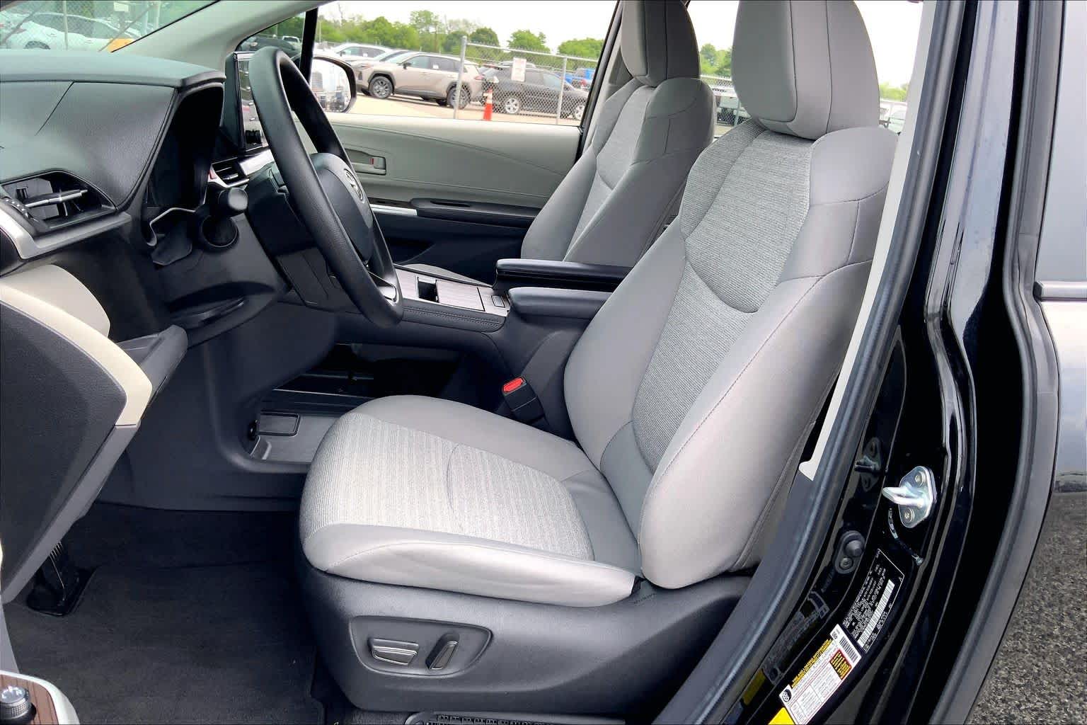 2024 Toyota Sienna LE Midnight Black Metallic at AutoNation Toyota Gulf Fwy