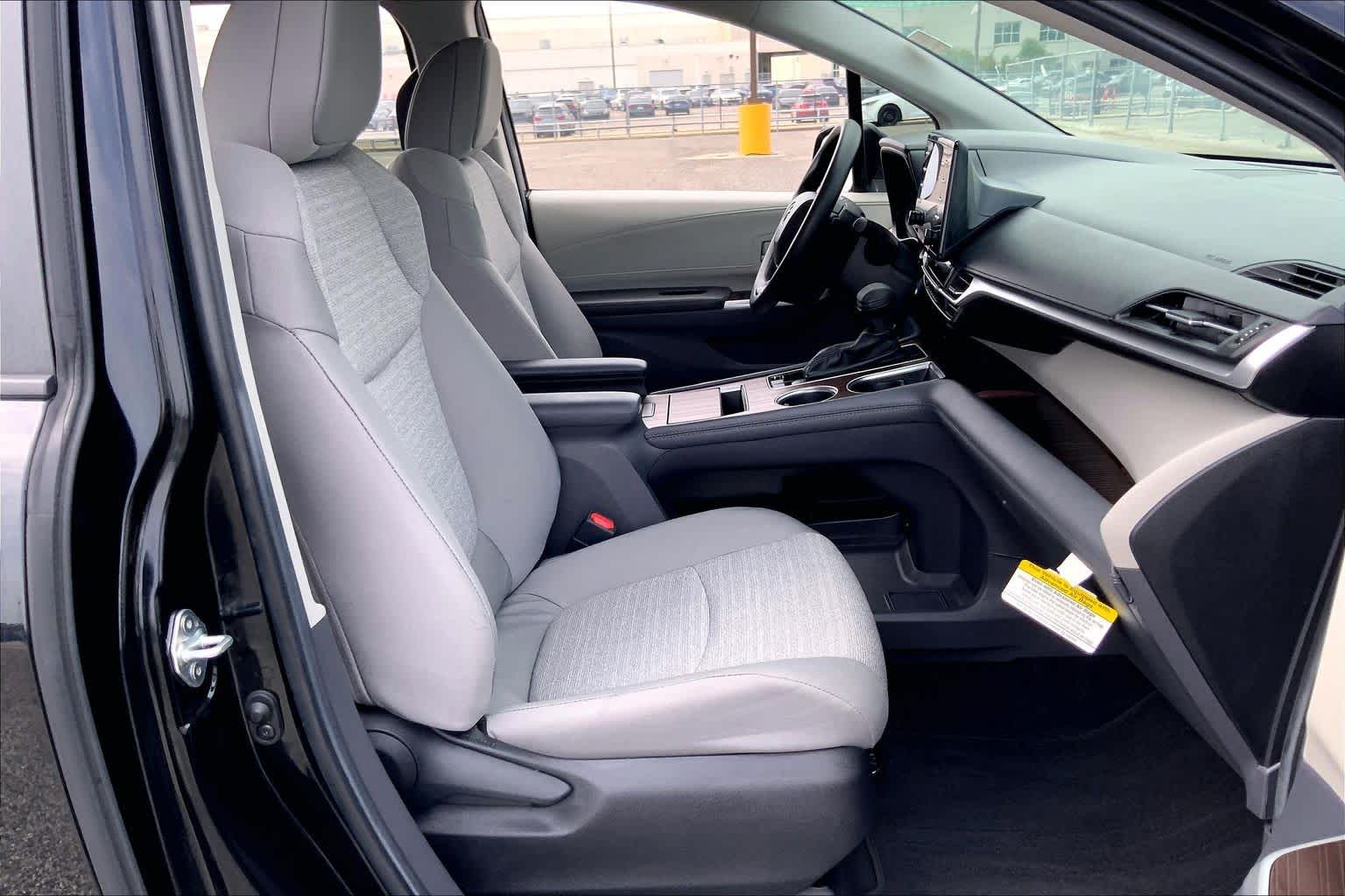 2024 Toyota Sienna LE Midnight Black Metallic at AutoNation Toyota Gulf Fwy