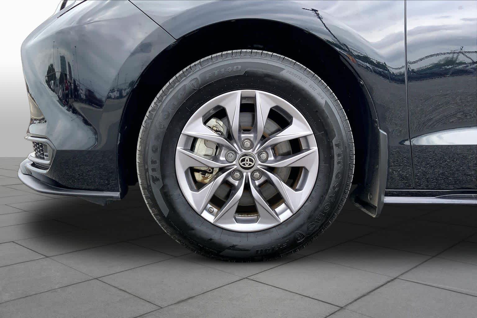 2024 Toyota Sienna LE Midnight Black Metallic at AutoNation Toyota Gulf Fwy
