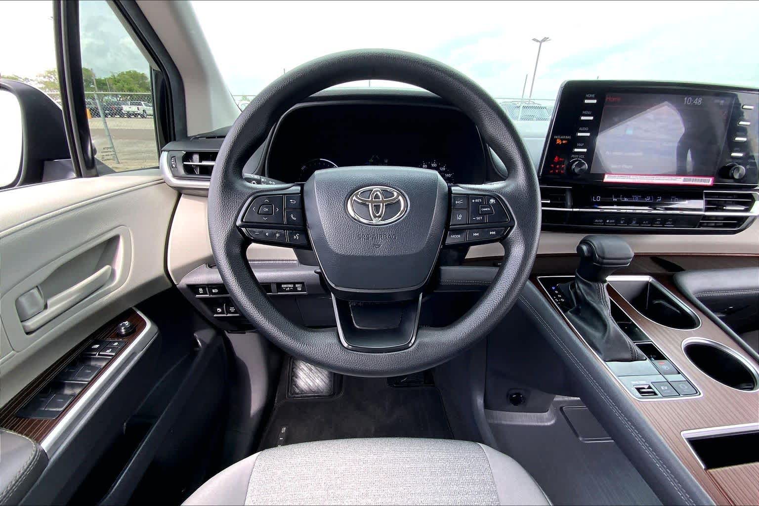 2024 Toyota Sienna LE Midnight Black Metallic at AutoNation Toyota Gulf Fwy