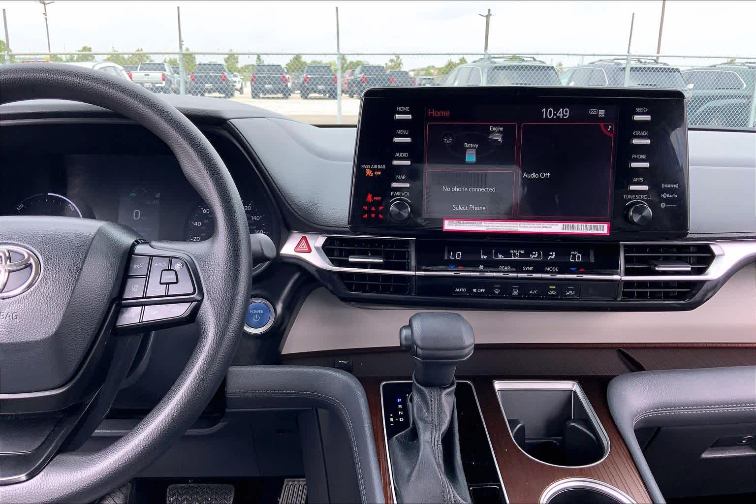 2024 Toyota Sienna LE Midnight Black Metallic at AutoNation Toyota Gulf Fwy