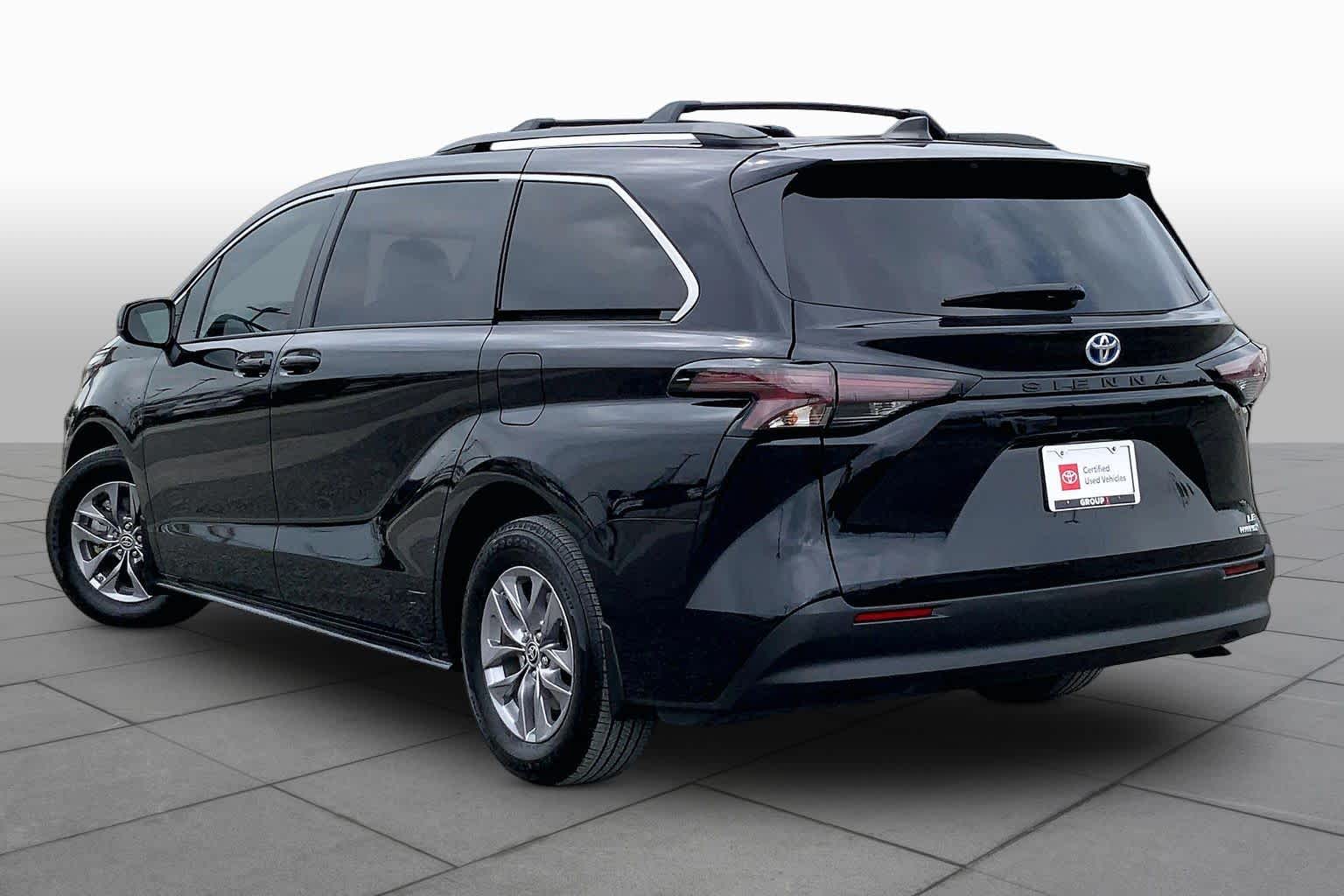 2024 Toyota Sienna LE Midnight Black Metallic at AutoNation Toyota Gulf Fwy