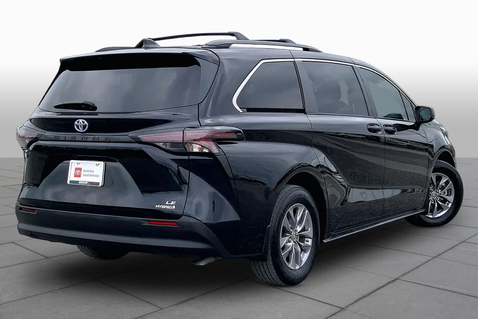 2024 Toyota Sienna LE Midnight Black Metallic at AutoNation Toyota Gulf Fwy