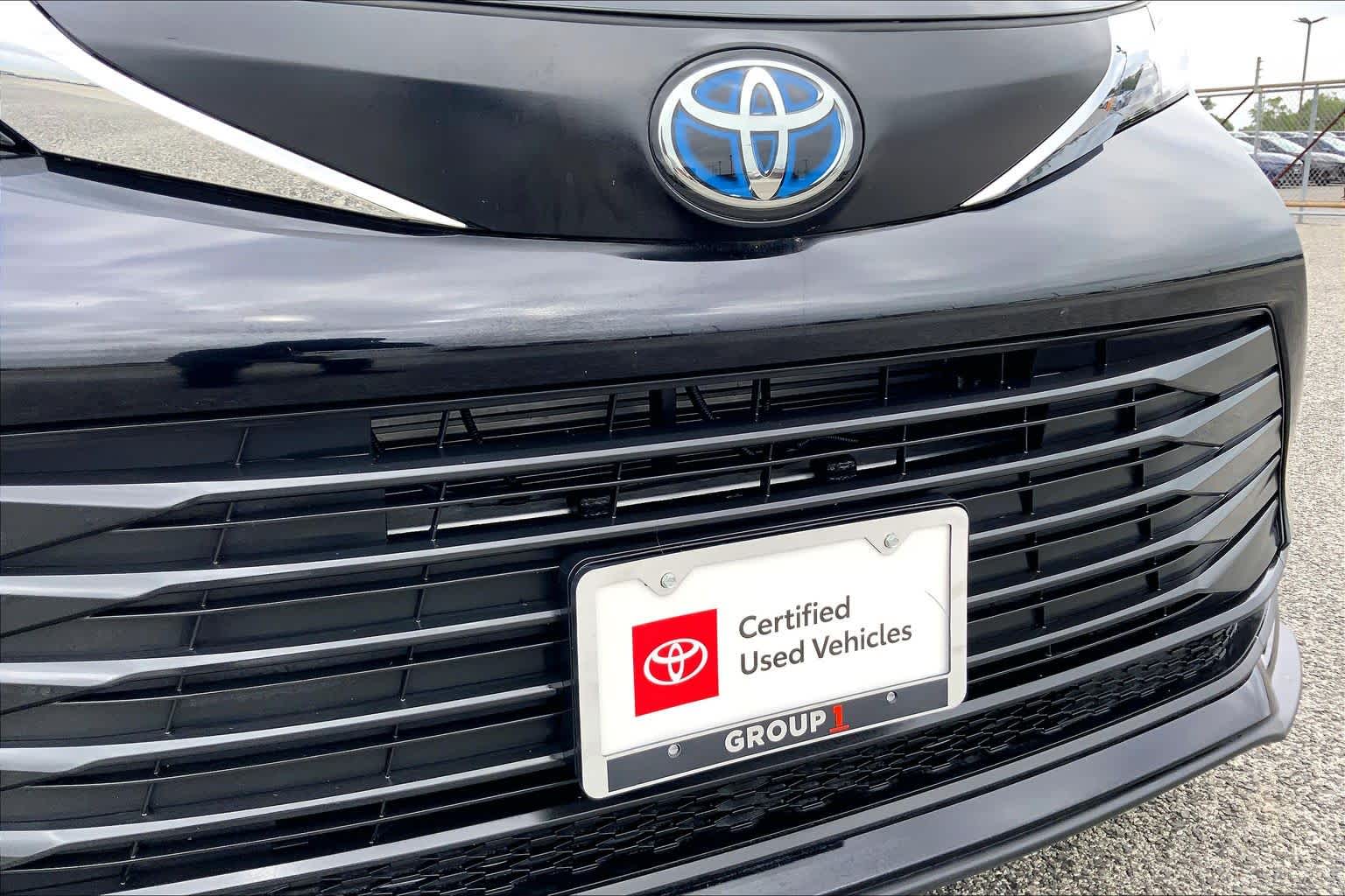 2024 Toyota Sienna LE Midnight Black Metallic at AutoNation Toyota Gulf Fwy