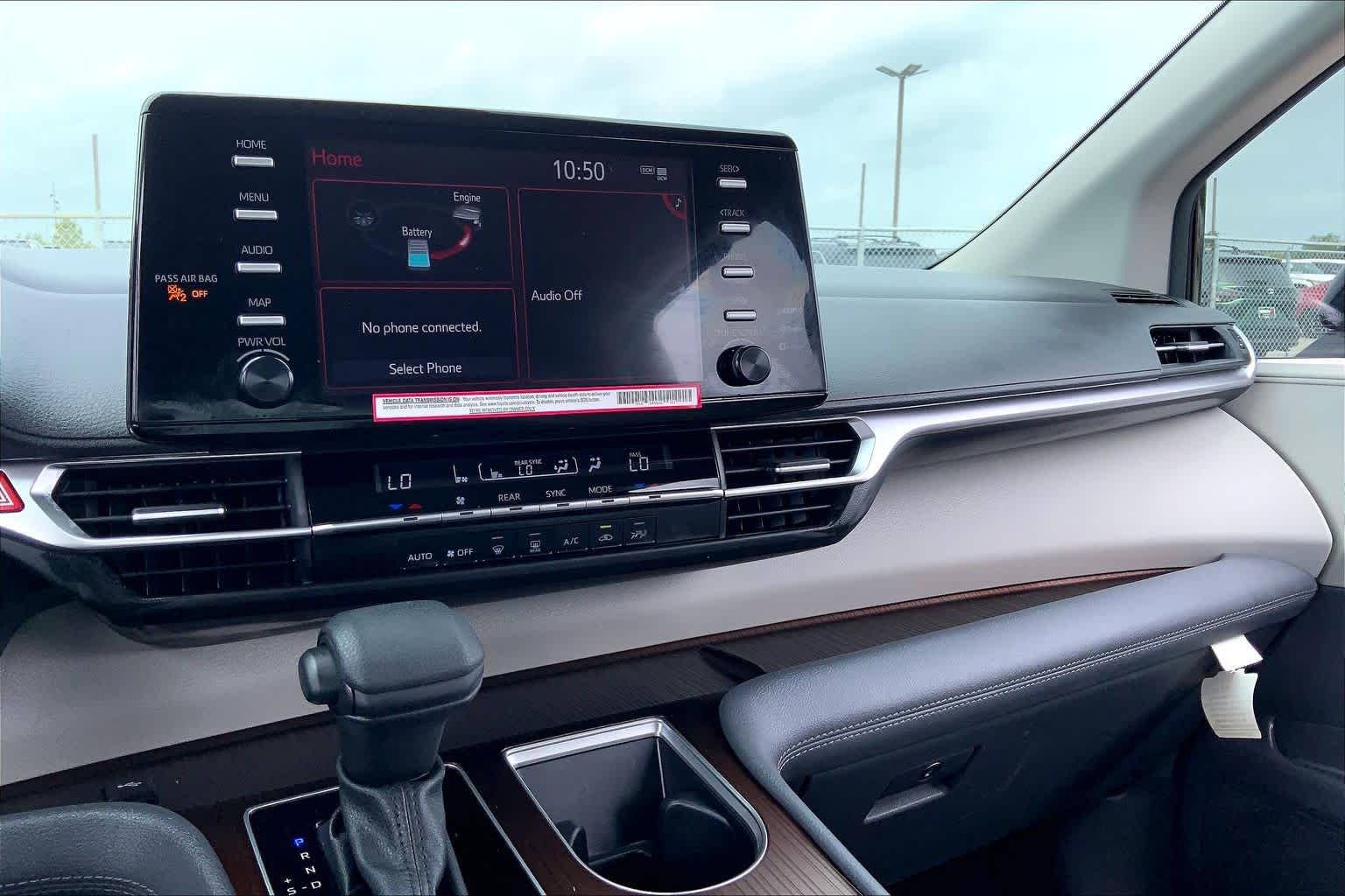 2024 Toyota Sienna LE Midnight Black Metallic at AutoNation Toyota Gulf Fwy
