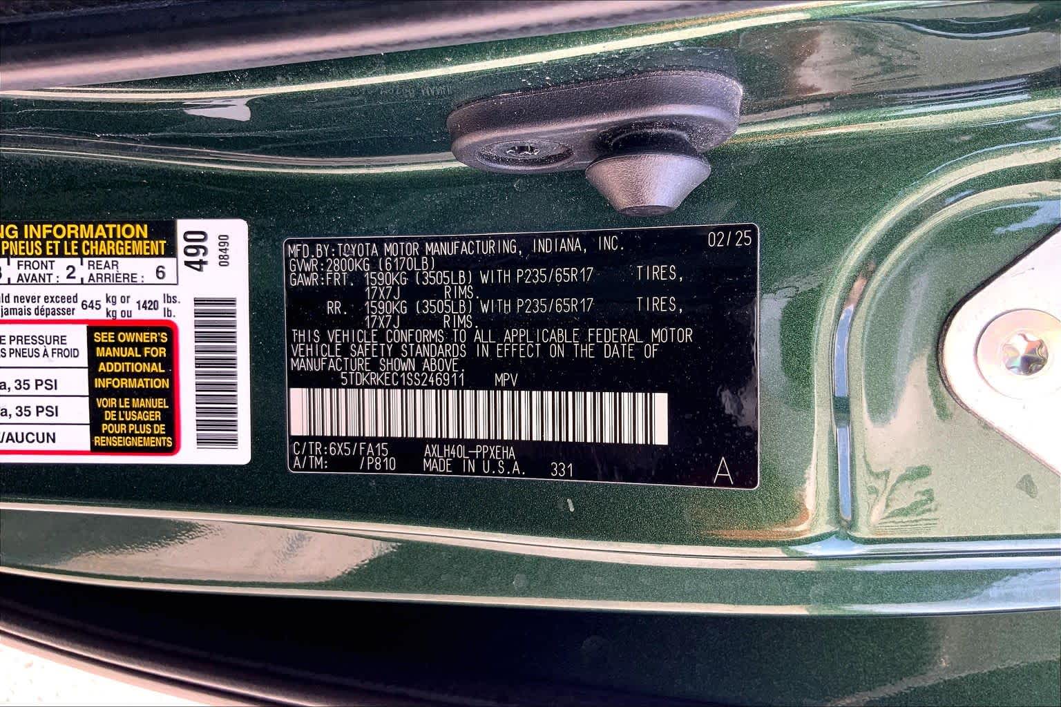 2025 Toyota Sienna LE Cypress at Group 1 Toyota Southwest