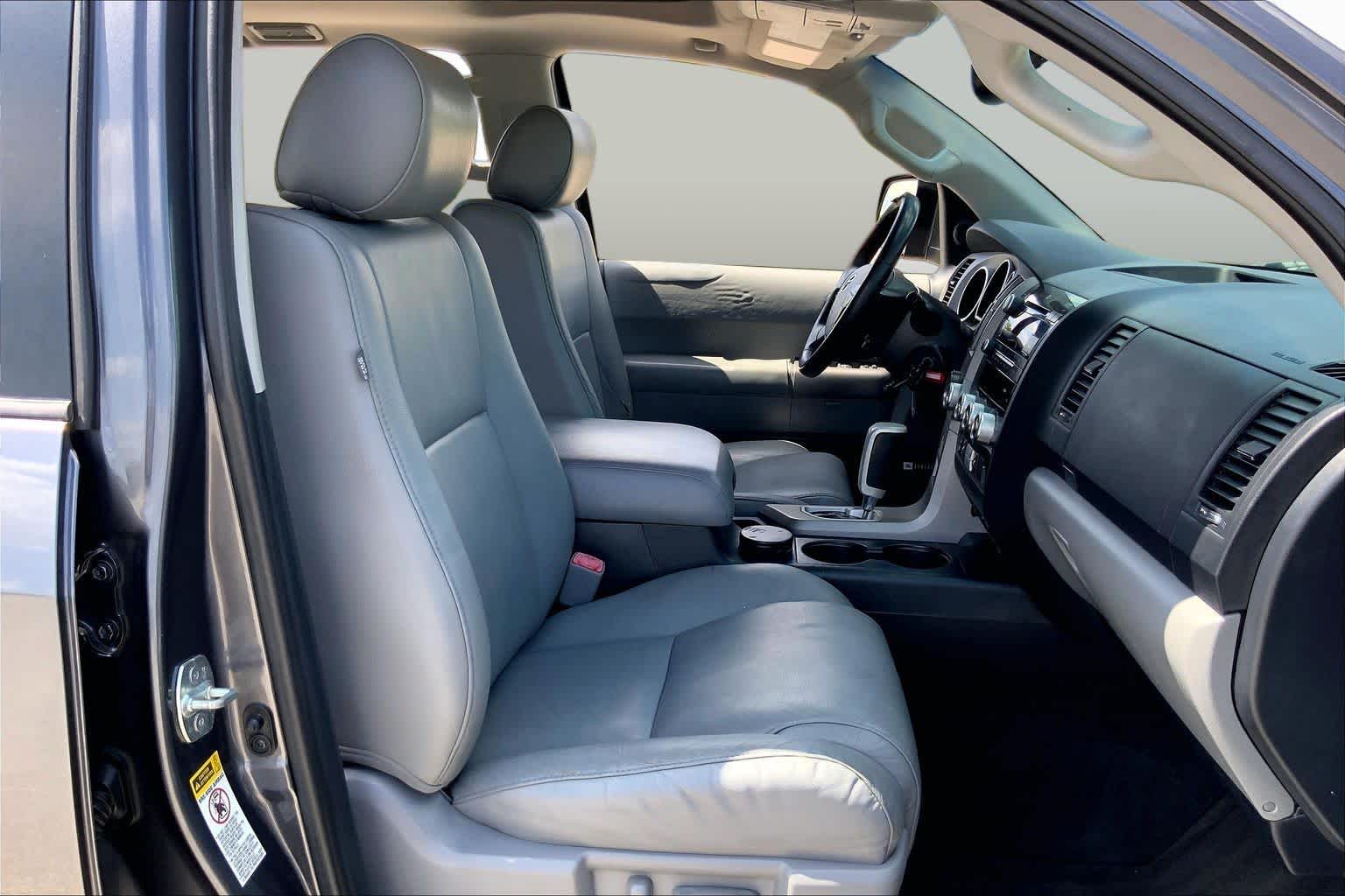 2013 Toyota Sequoia Limited Magnetic Gray Metallic at Mac Haik Ford
