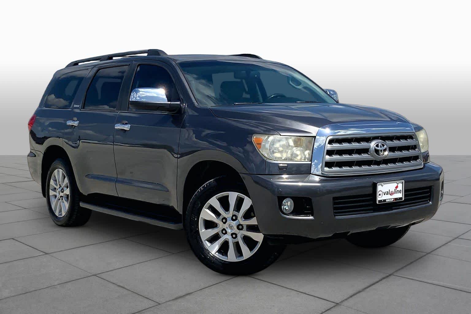 2013 Toyota Sequoia Limited Magnetic Gray Metallic at Mac Haik Ford