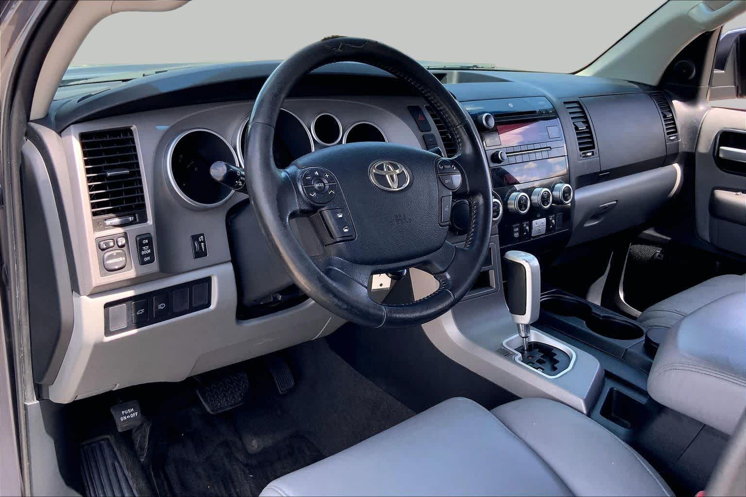2013 Toyota Sequoia Limited Magnetic Gray Metallic at Mac Haik Ford