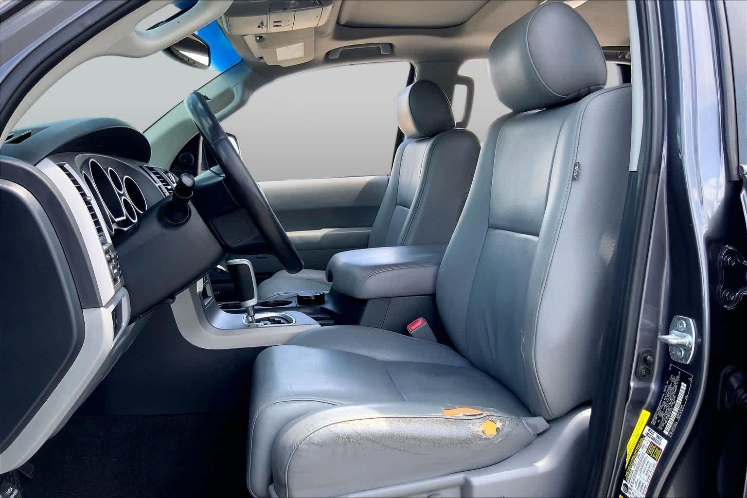 2013 Toyota Sequoia Limited Magnetic Gray Metallic at Mac Haik Ford