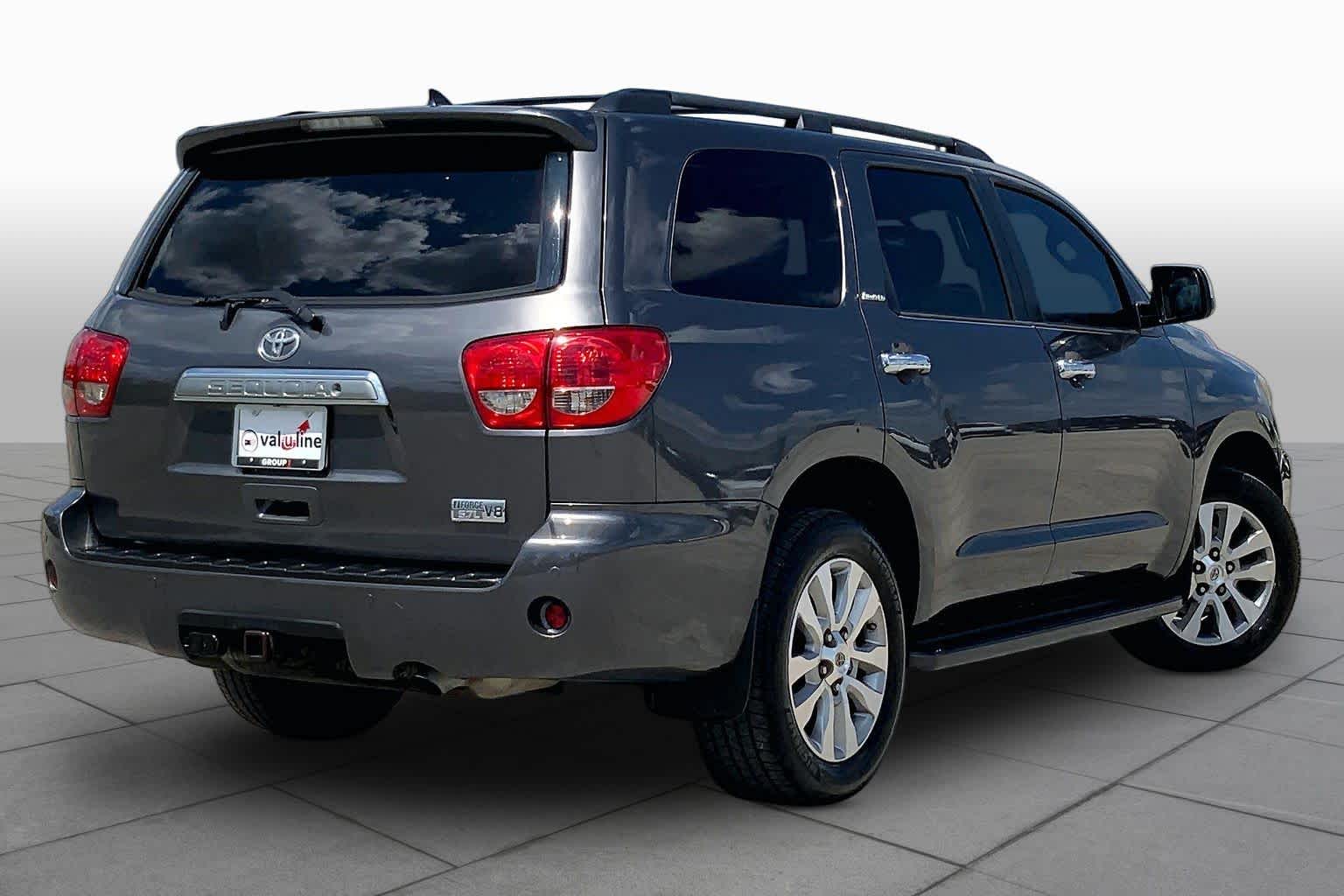 2013 Toyota Sequoia Limited Magnetic Gray Metallic at Mac Haik Ford