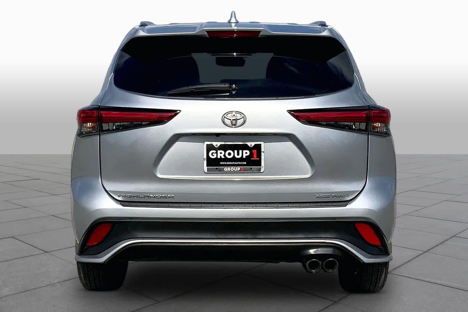 2022 Toyota Highlander XSE Celestial Silver Metallic at Group 1 Toyota Southwest