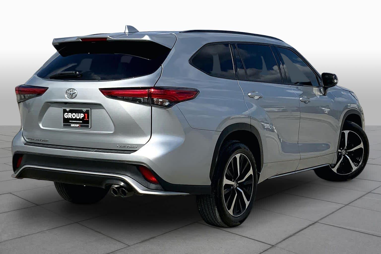 2022 Toyota Highlander XSE Celestial Silver Metallic at Group 1 Toyota Southwest