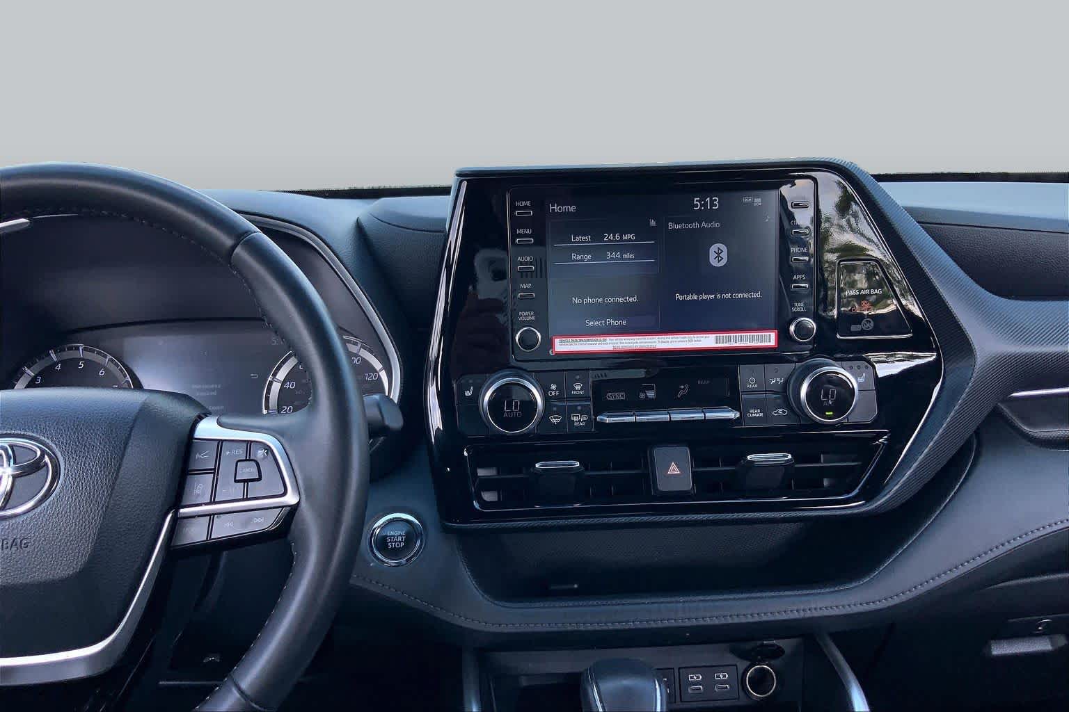 2022 Toyota Highlander XSE Celestial Silver Metallic at Group 1 Toyota Southwest