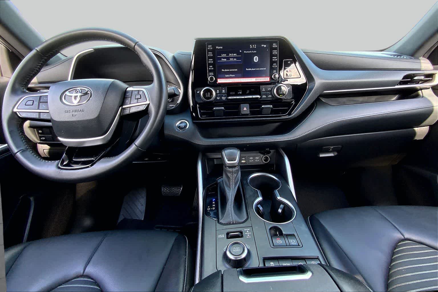 2022 Toyota Highlander XSE Celestial Silver Metallic at AutoNation Toyota Gulf Fwy