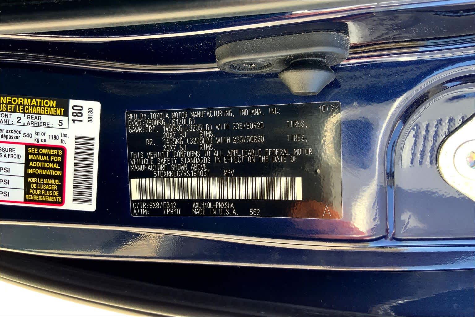 2024 Toyota Sienna XSE Blueprint at Group 1 Toyota Southwest