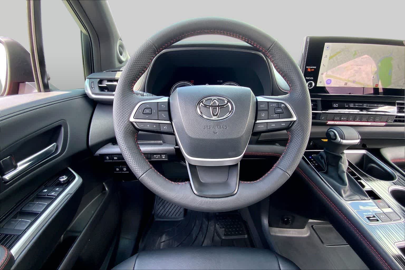 2026 Toyota Sienna XSE Ruby Flare Pearl at Group 1 Toyota Southwest