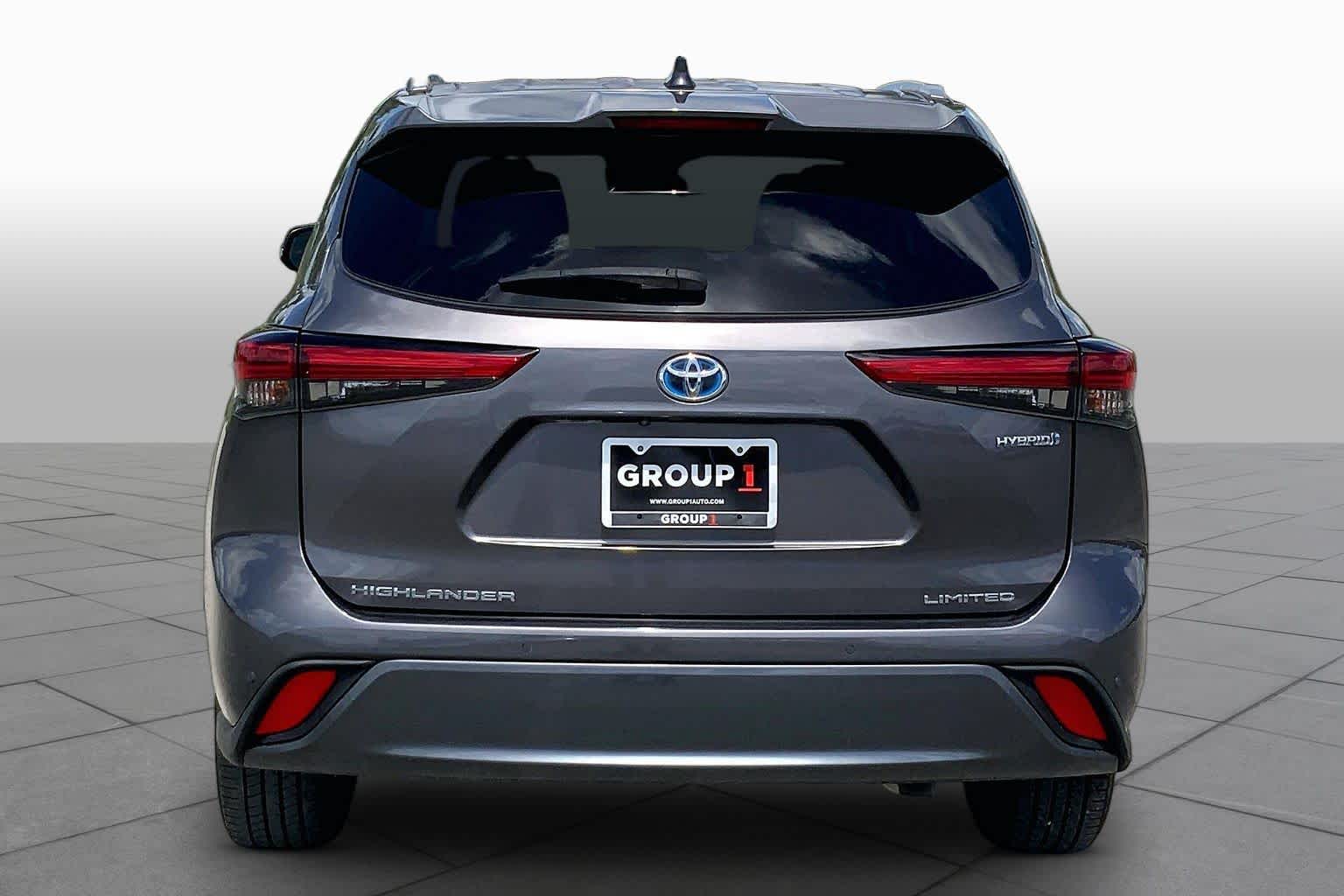 2021 Toyota Highlander Hybrid Limited Magnetic Gray Metallic at AutoNation USA Houston