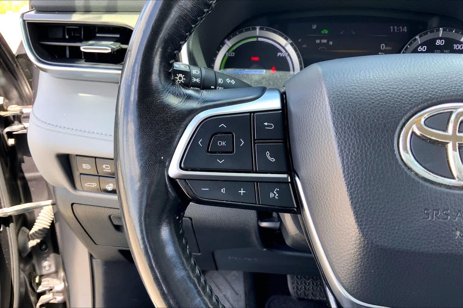 2021 Toyota Highlander Hybrid Limited Magnetic Gray Metallic at AutoNation USA Houston