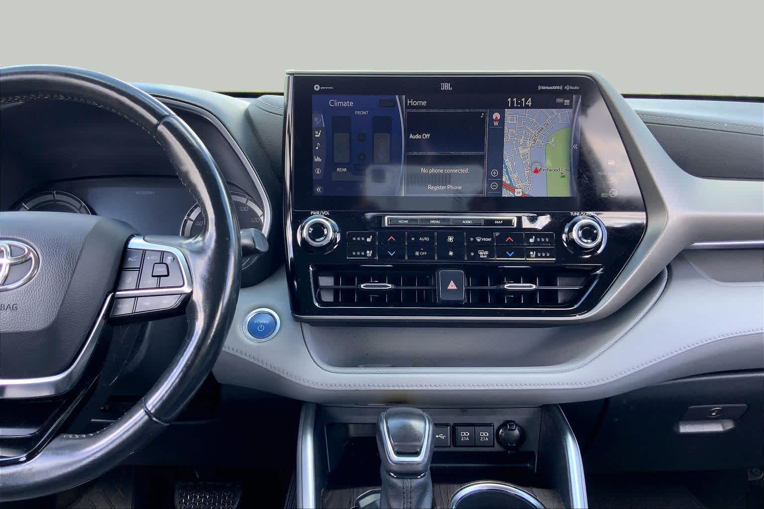 2021 Toyota Highlander Hybrid Limited Magnetic Gray Metallic at AutoNation USA Houston