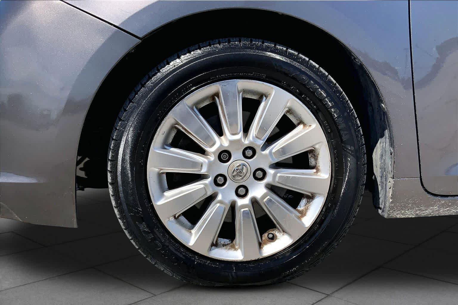 2011 Toyota Sienna Ltd Predawn Gray Mica at Beck & Masten Kia