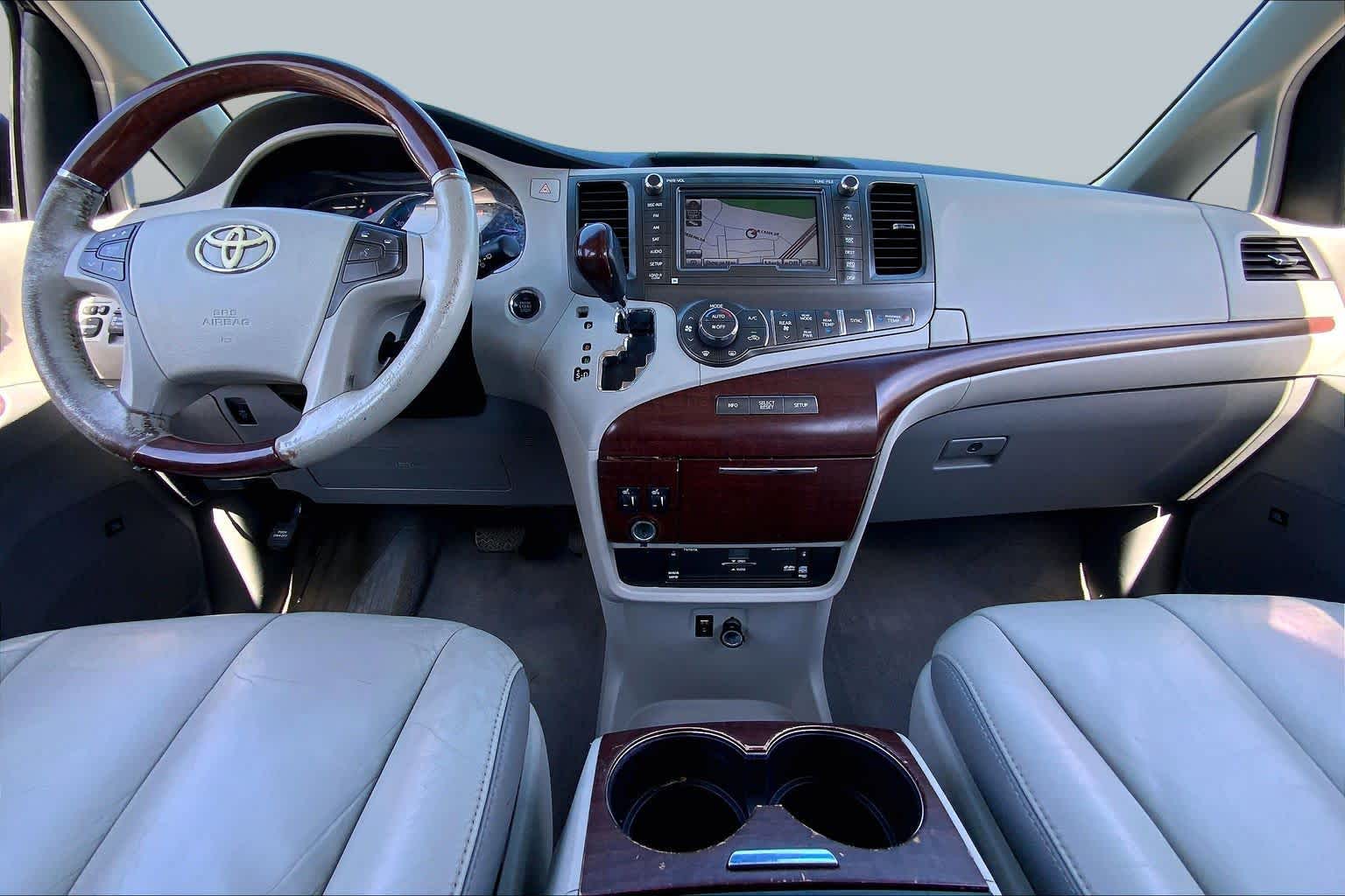 2011 Toyota Sienna Ltd Predawn Gray Mica at Beck & Masten Kia