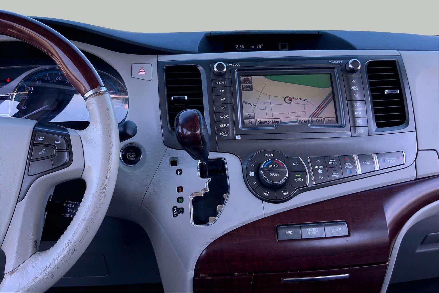 2011 Toyota Sienna Ltd Predawn Gray Mica at Beck & Masten Kia