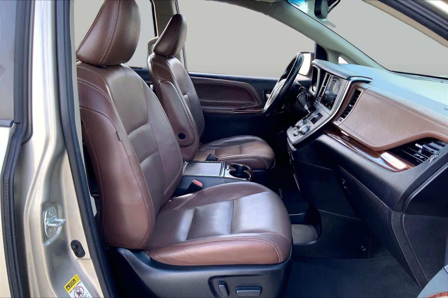 2015 Toyota Sienna Ltd Creme Brulee Mica at AutoNation USA Katy