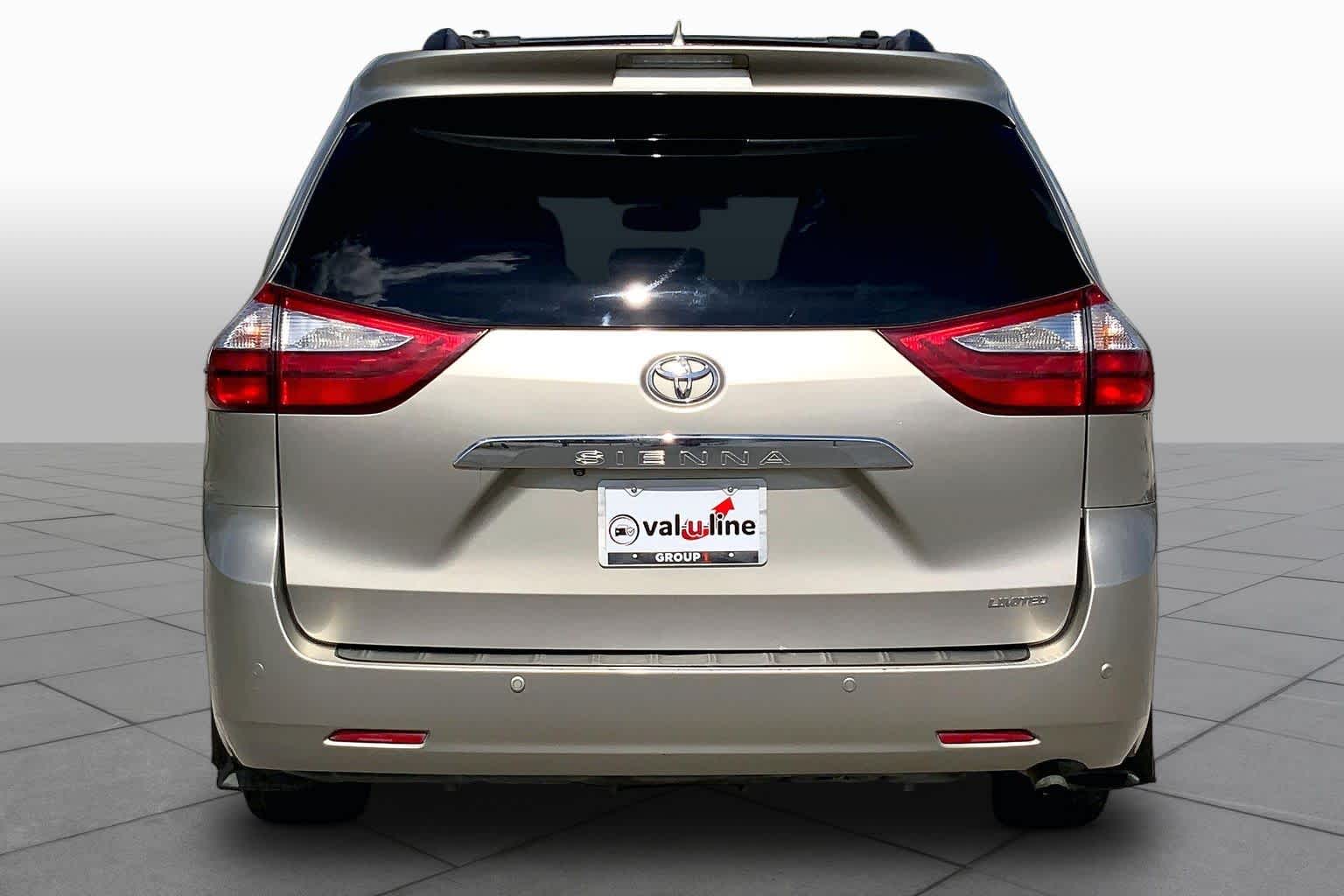 2015 Toyota Sienna Ltd Creme Brulee Mica at AutoNation USA Katy