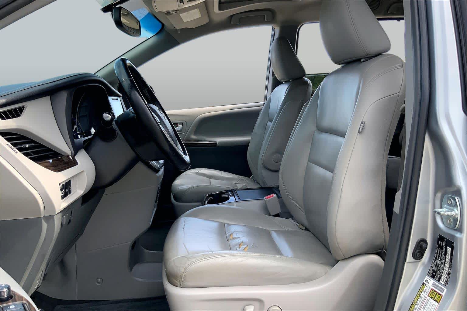 2016 Toyota Sienna XLE Premium Silver Sky Metallic at Beck & Masten Kia