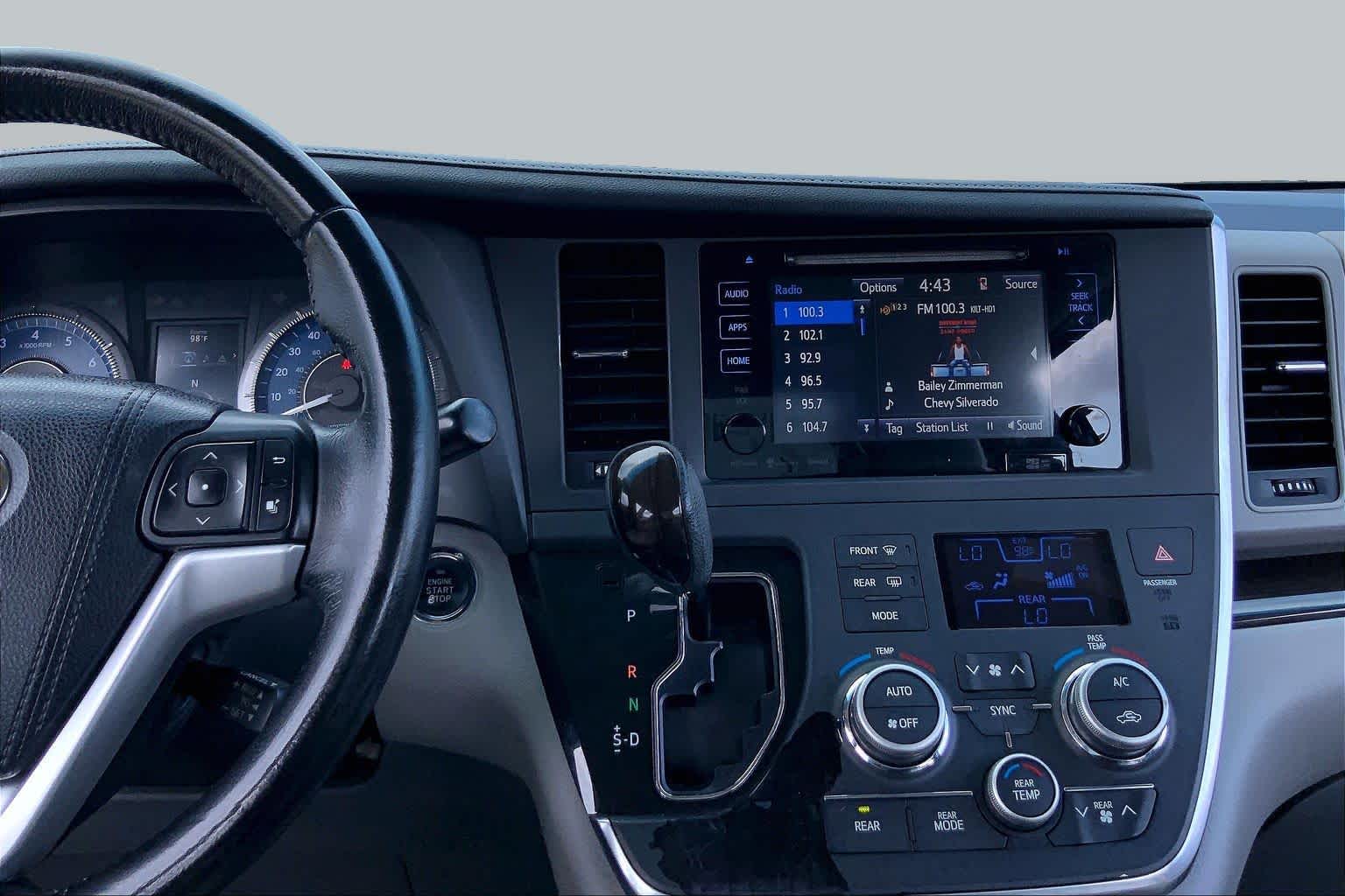 2016 Toyota Sienna XLE Premium Silver Sky Metallic at Beck & Masten Kia