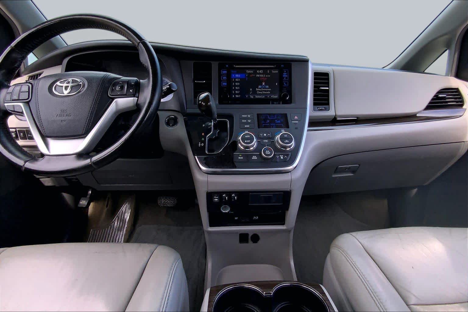 2016 Toyota Sienna XLE Premium Silver Sky Metallic at Beck & Masten Kia