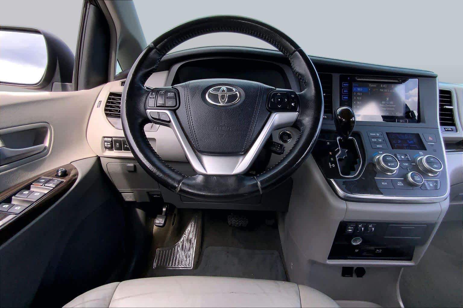 2016 Toyota Sienna XLE Premium Silver Sky Metallic at Beck & Masten Kia