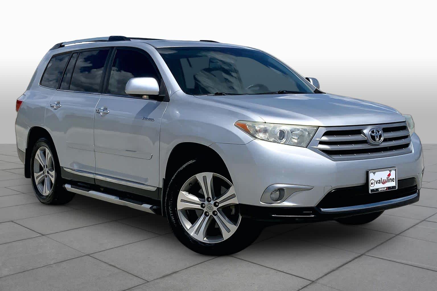 2013 Toyota Highlander Limited Classic Silver Metallic at Mac Haik Ford