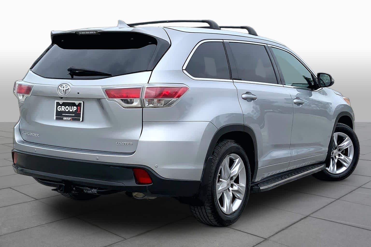 2015 Toyota Highlander Limited Silver Sky Metallic at Lexus of Clear Lake