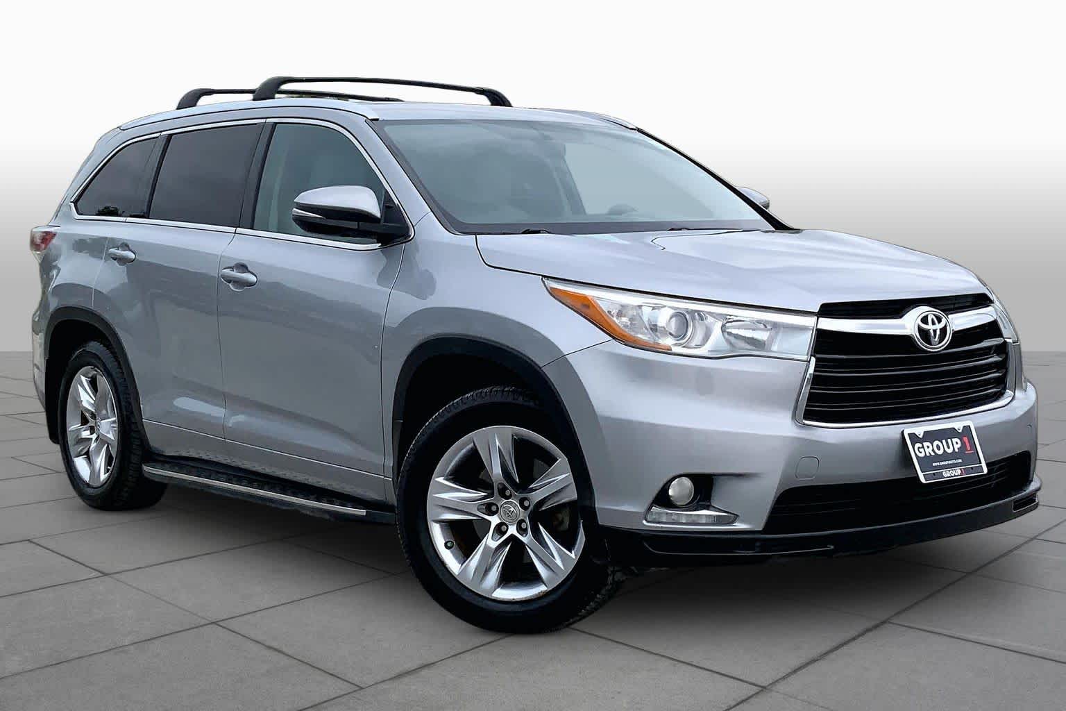 2015 Toyota Highlander Limited Silver Sky Metallic at Lexus of Clear Lake