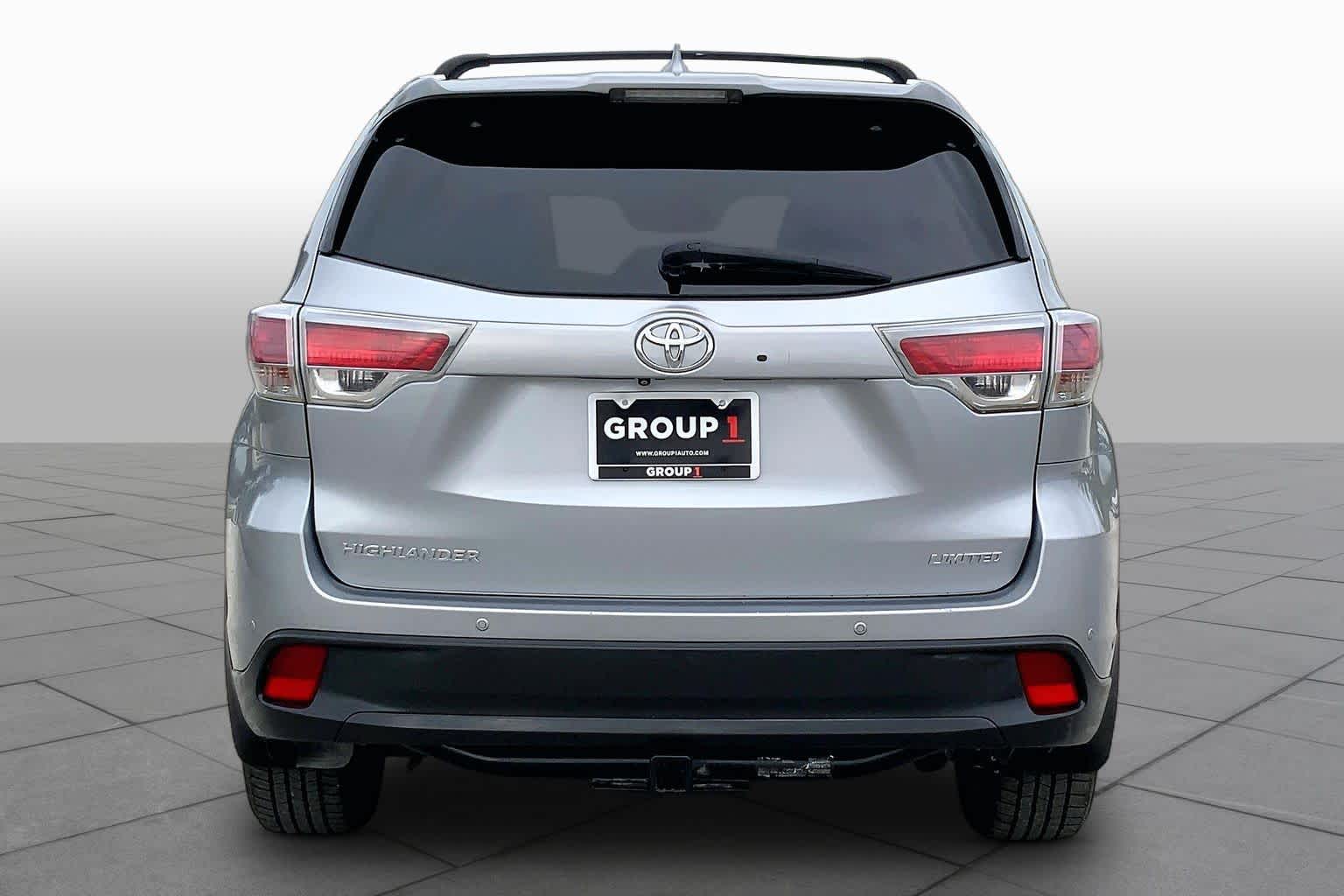 2015 Toyota Highlander Limited Silver Sky Metallic at Lexus of Clear Lake