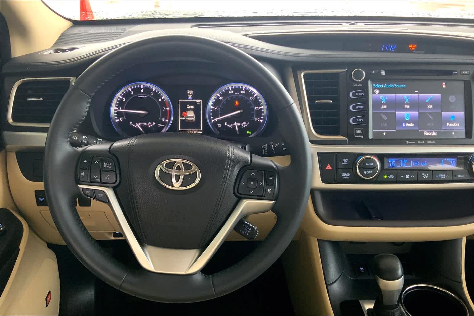 2016 Toyota Highlander Limited Alumina Jade Metallic at AutoNation Toyota Gulf Fwy