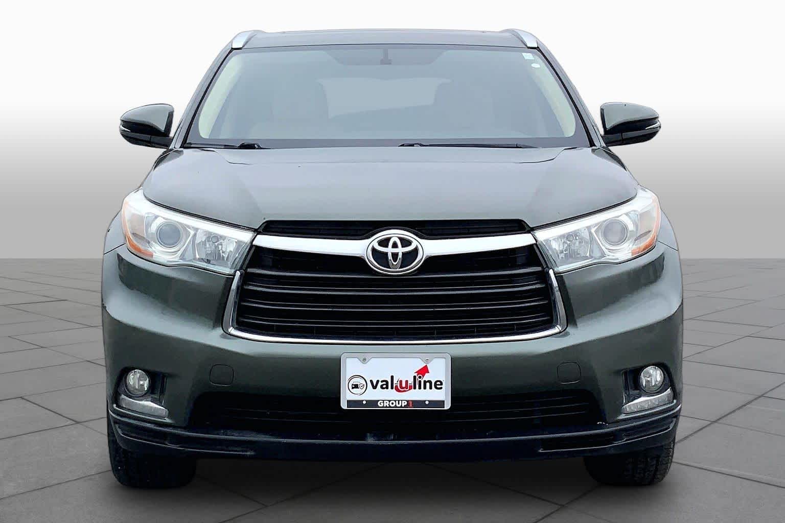 2016 Toyota Highlander Limited Alumina Jade Metallic at Mercedes-Benz of Houston North