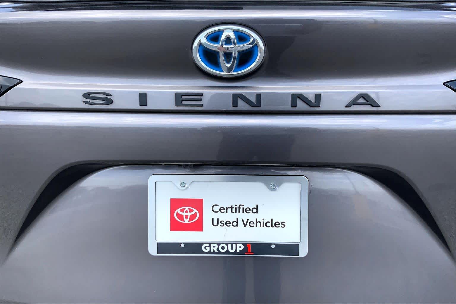 2022 Toyota Sienna XLE Predawn Gray Mica at AutoNation Toyota Gulf Fwy