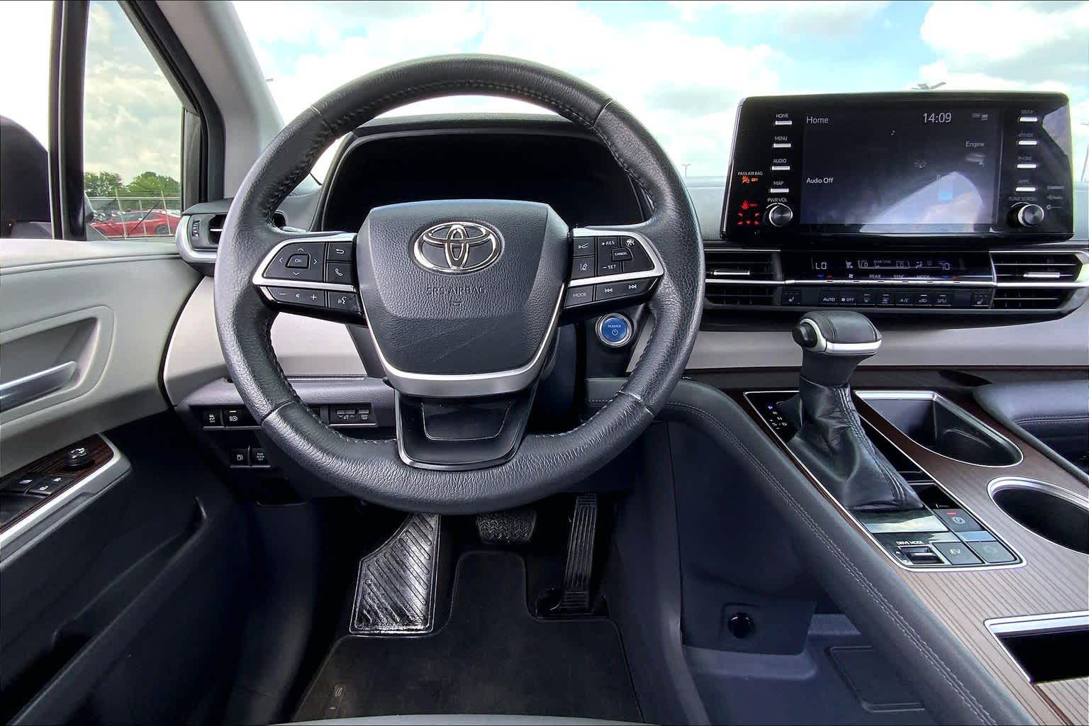 2022 Toyota Sienna XLE Predawn Gray Mica at AutoNation Toyota Gulf Fwy