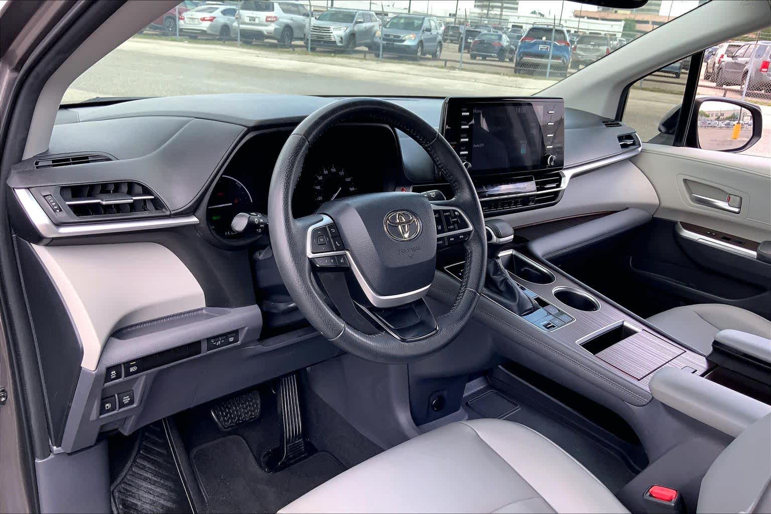 2022 Toyota Sienna XLE Predawn Gray Mica at AutoNation Toyota Gulf Fwy