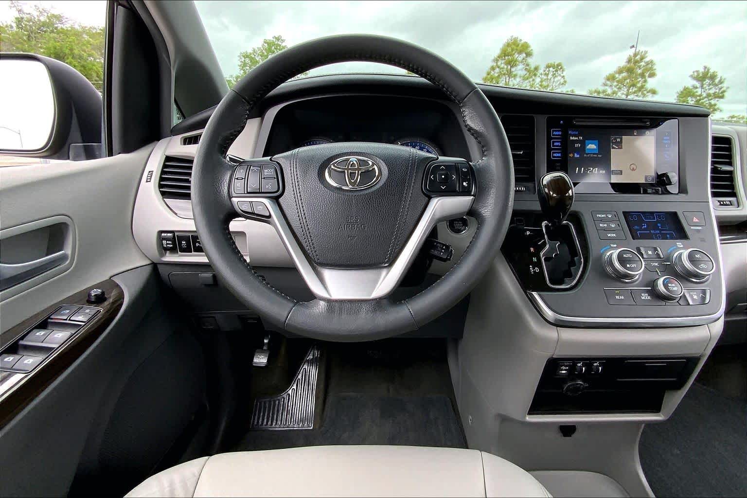 2017 Toyota Sienna XLE Auto Access Seat Predawn Gray Mica at AutoNation Toyota Gulf Fwy