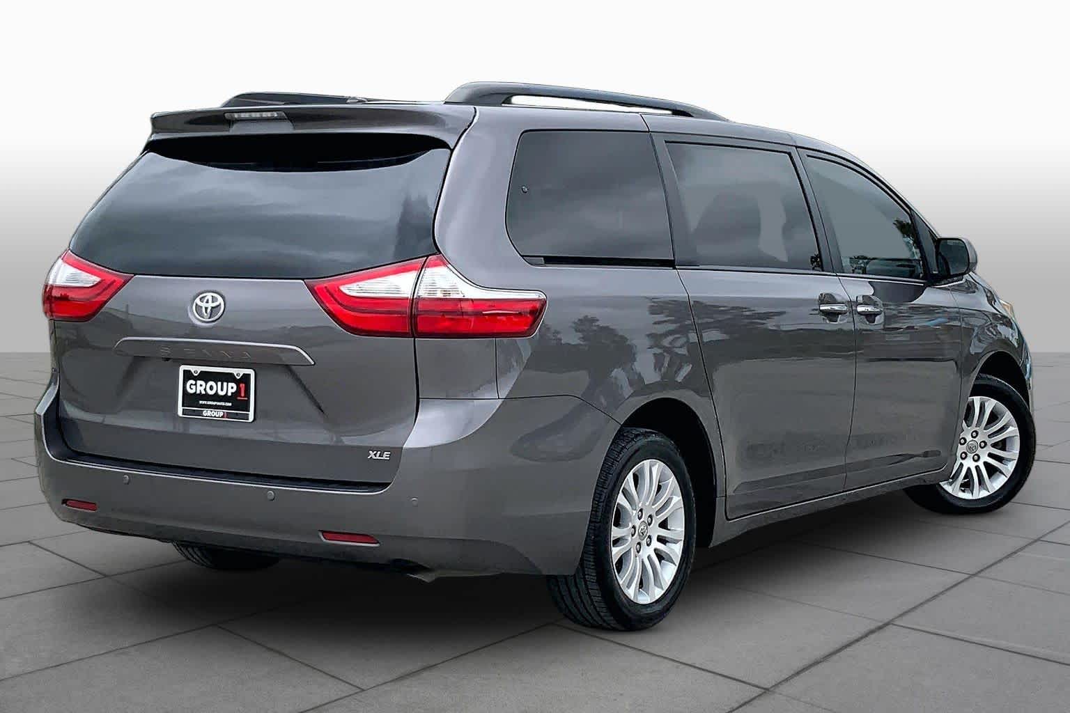 2017 Toyota Sienna XLE Auto Access Seat Predawn Gray Mica at AutoNation Toyota Gulf Fwy