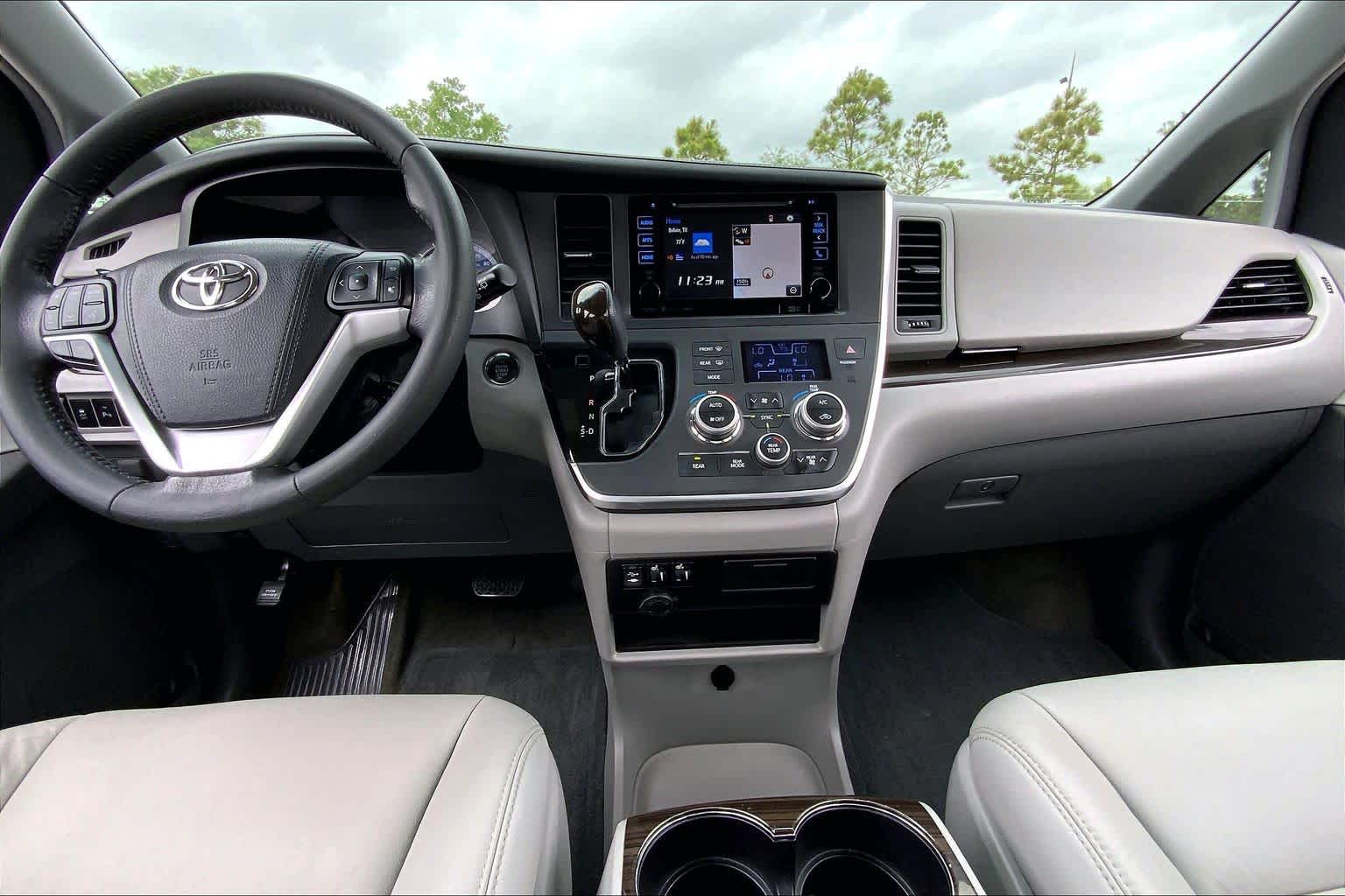 2017 Toyota Sienna XLE Auto Access Seat Predawn Gray Mica at AutoNation Toyota Gulf Fwy