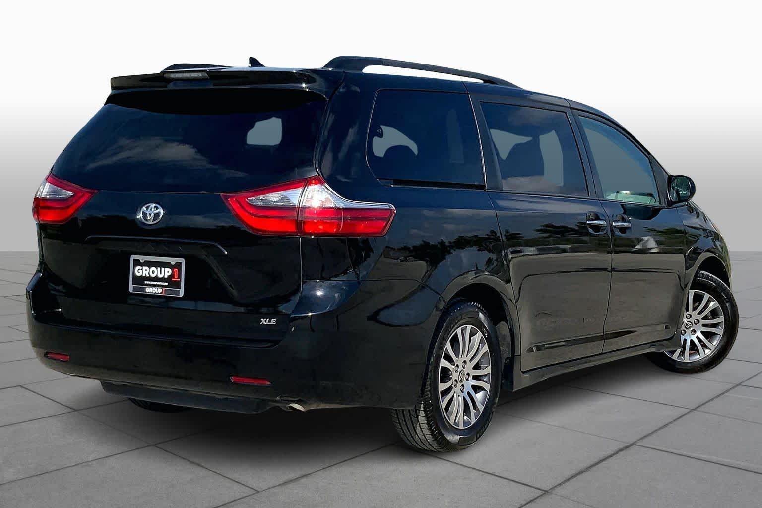2020 Toyota Sienna XLE Midnight Black Metallic at AutoNation Toyota Gulf Fwy