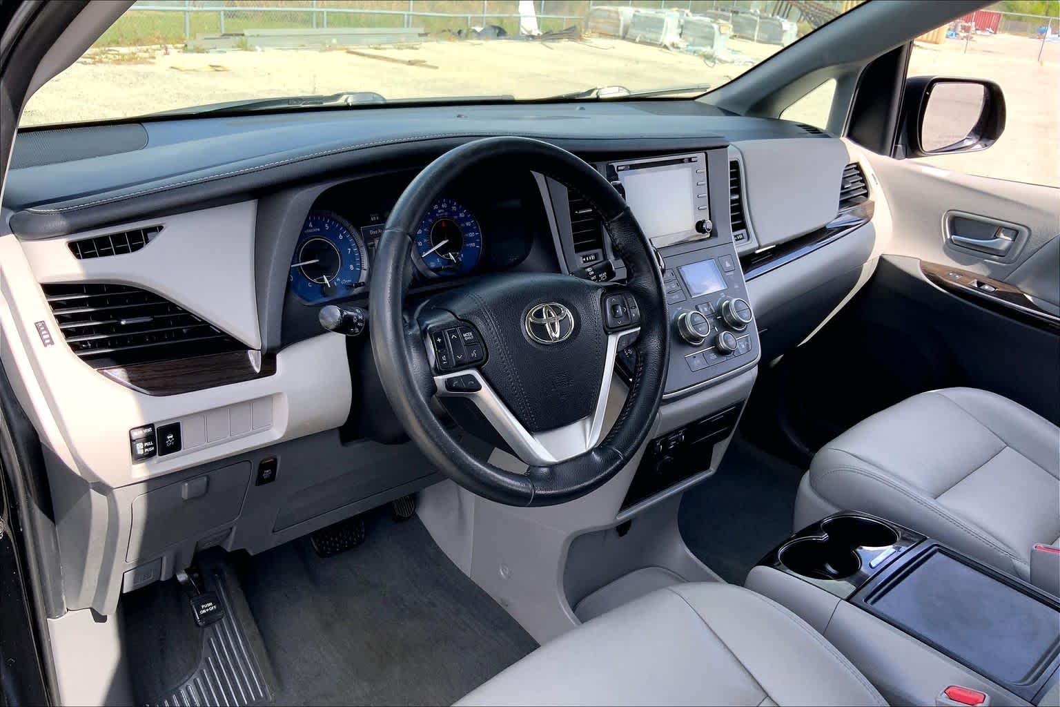 2020 Toyota Sienna XLE Midnight Black Metallic at AutoNation Toyota Gulf Fwy