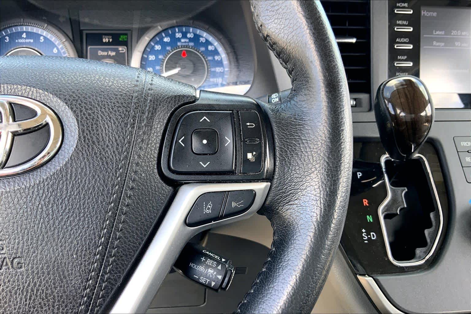 2020 Toyota Sienna XLE Midnight Black Metallic at AutoNation Toyota Gulf Fwy