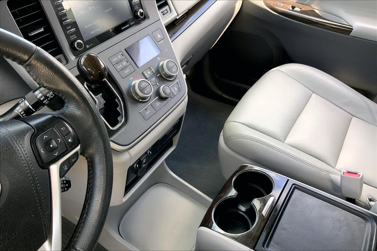 2020 Toyota Sienna XLE Midnight Black Metallic at AutoNation Toyota Gulf Fwy